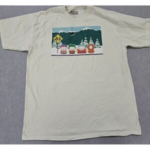 South Park "Bus Stop" XL White Unisex T-Shirt
